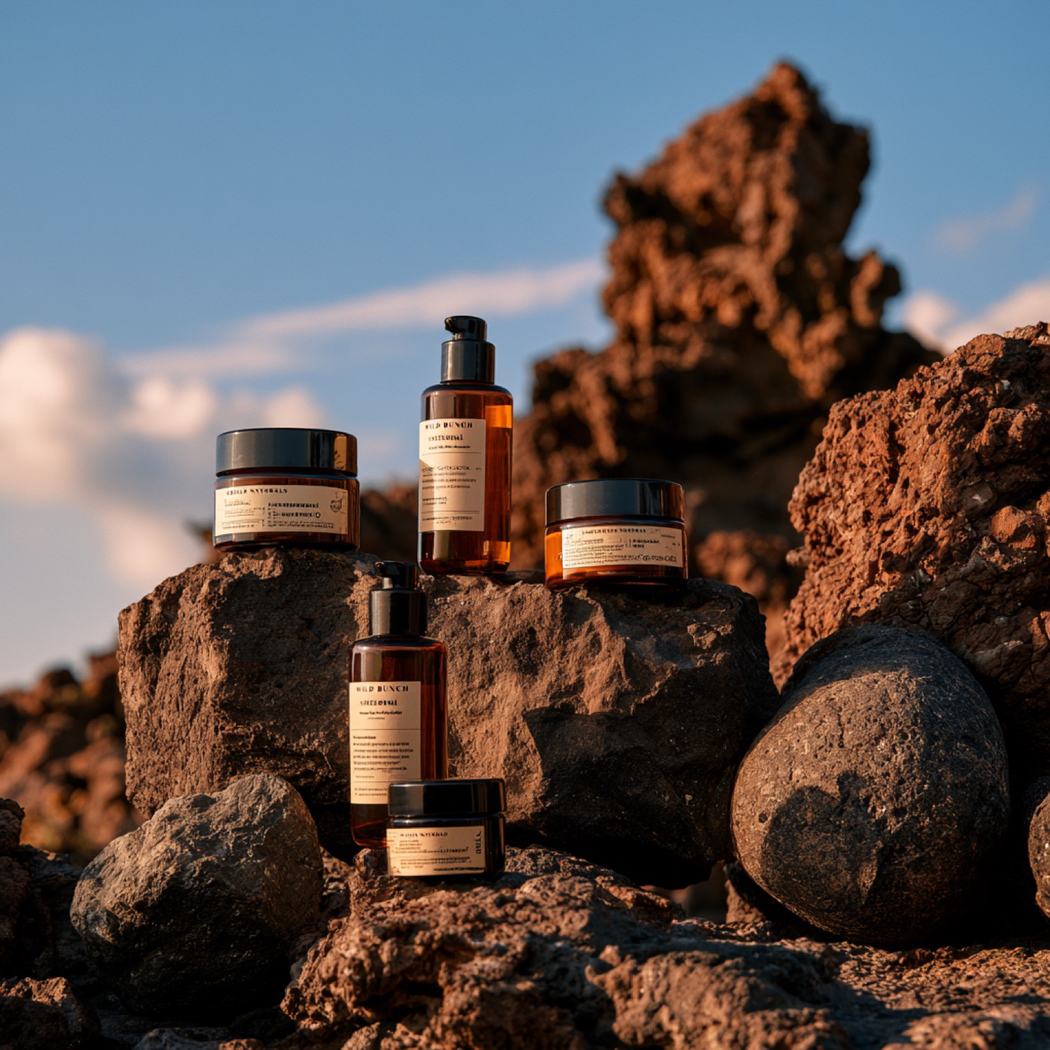 Wild Bunch Naturals — product and brand photography.